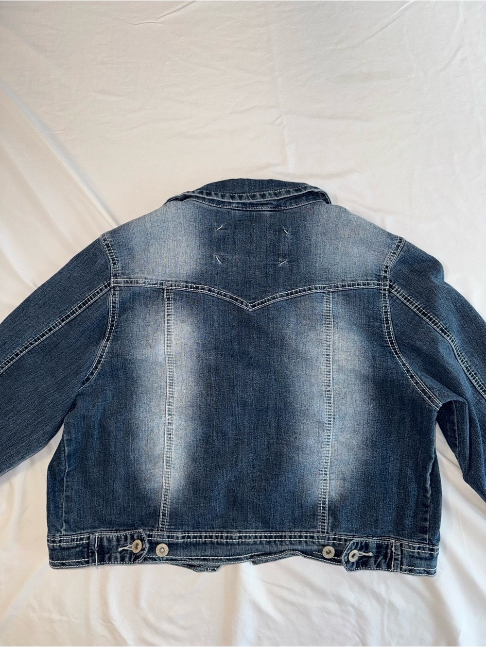 Maurices Blue Washed Denim Jacket - Picture 4 of 7